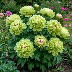 Пион Зеленые Бобы купить по цене от 610р. в интернет-магазине «Посадика» с доставкой почтой в в Моршанске и по всей России – [изображение №1].