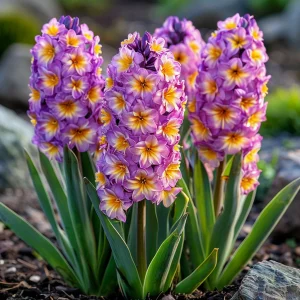 Гиацинт Пинк Перпл купить по цене от 2099р. в интернет-магазине «Посадика» с доставкой почтой в в Моршанске и по всей России – [изображение №1].